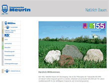Tablet Screenshot of meurin.com